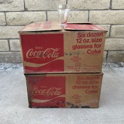 Coca Cola Glasses - 12 Ounces 