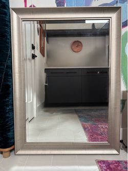 Large Beveled Mirror
