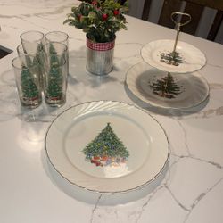 Antique Christmas Set