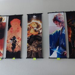 Anime Scrolls $13 Each