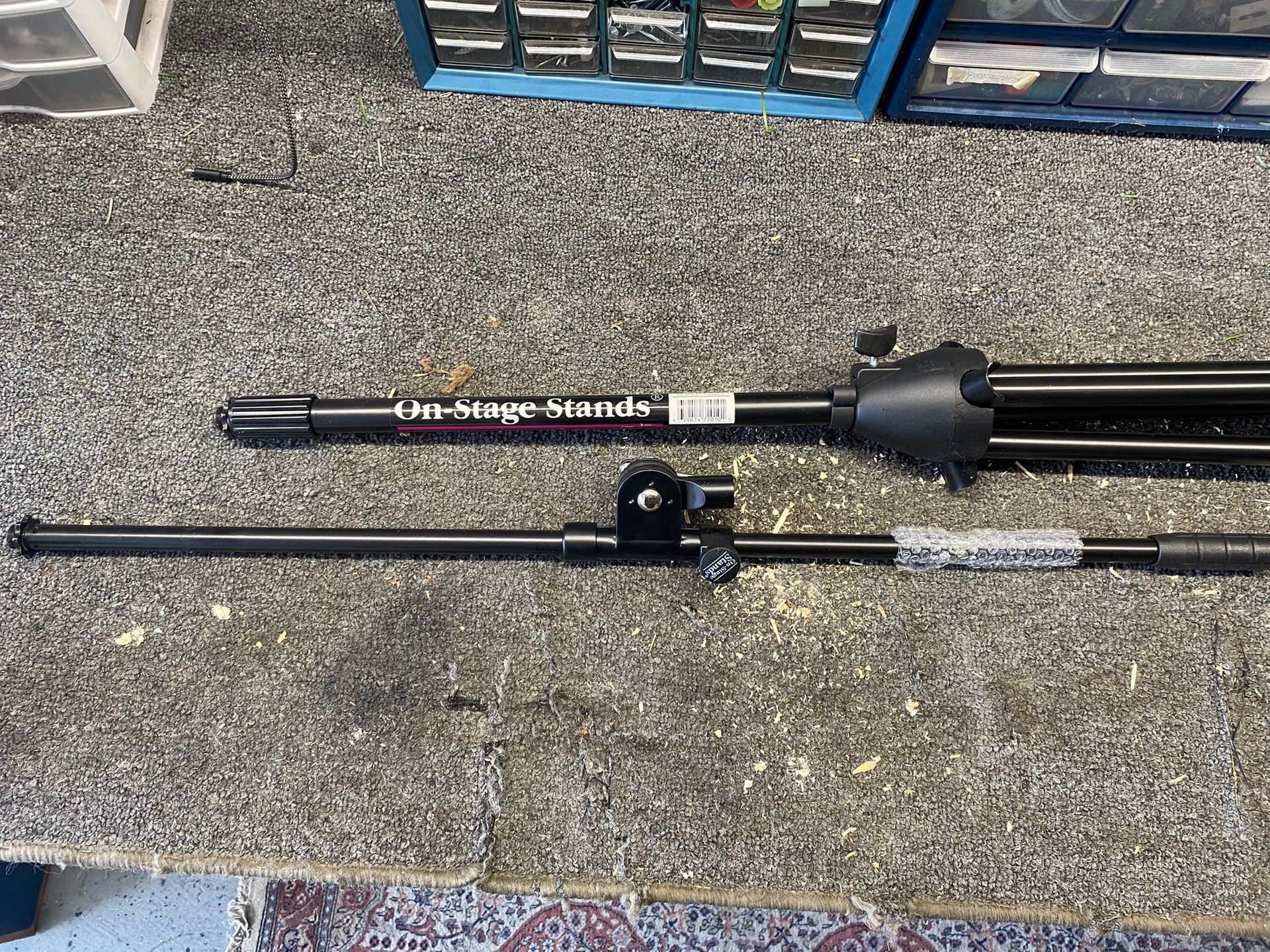 2 New Microphone Stands