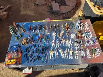 MASSIVE STAR WARS THE CLONE WARS COLLECTION LOT