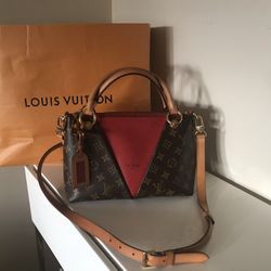 Authentic Louis Vuitton V Tote Limited Edition Bag
