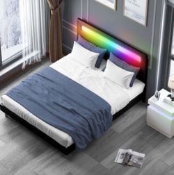 Queen size platform be frame