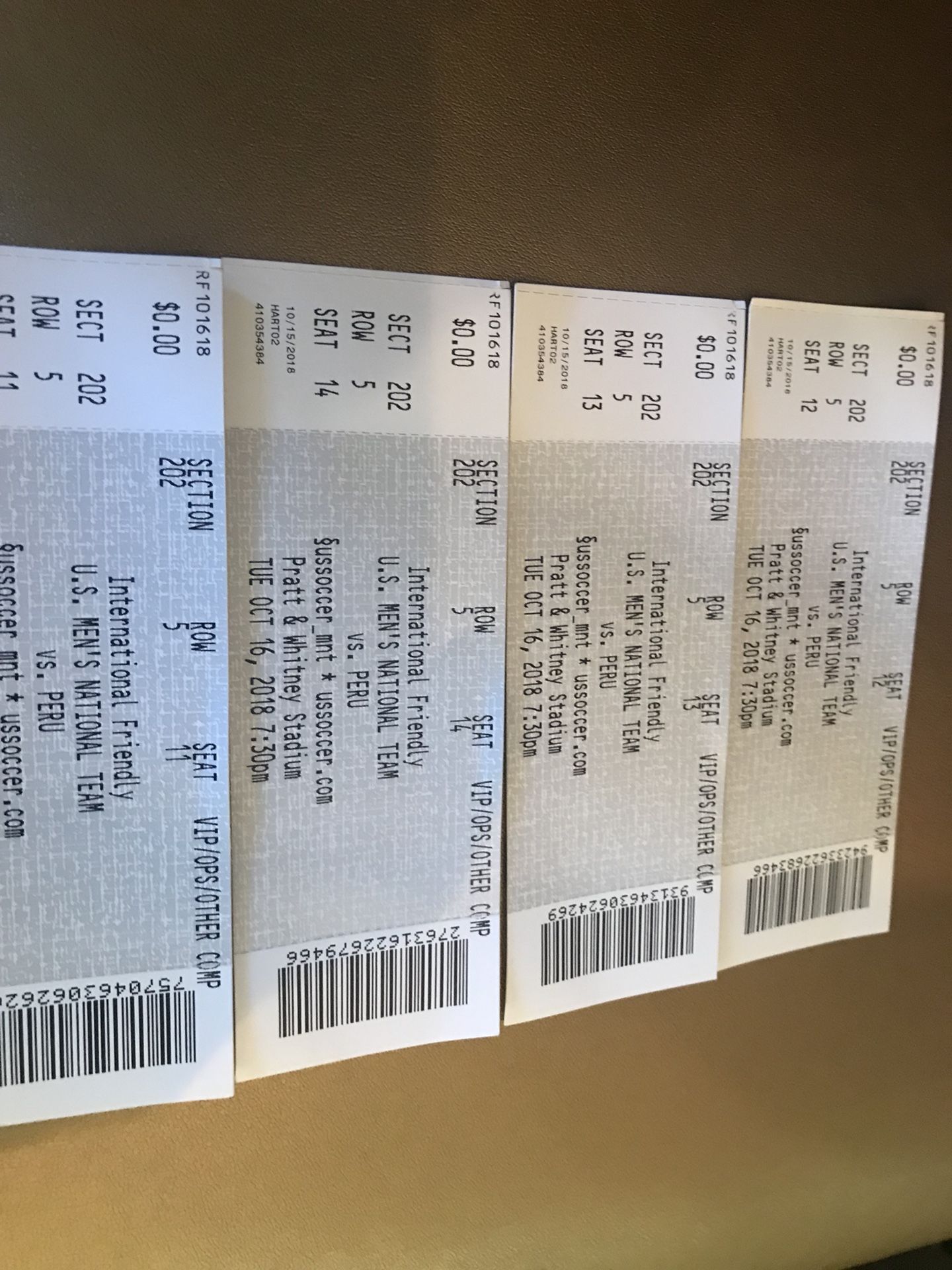 Tickets for Peru vs USA good seats