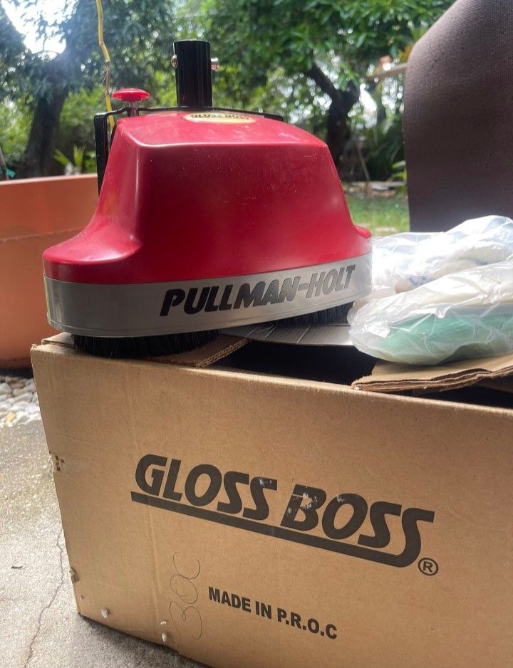 Gloss Boss Floor Scrubber/Polisher