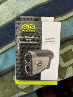 Brand New magnetic mount golf rangefinder with slope
