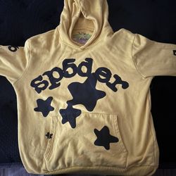 Sp5der Beluga Hoodie “Gold”