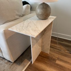 Real Marble Side Tables