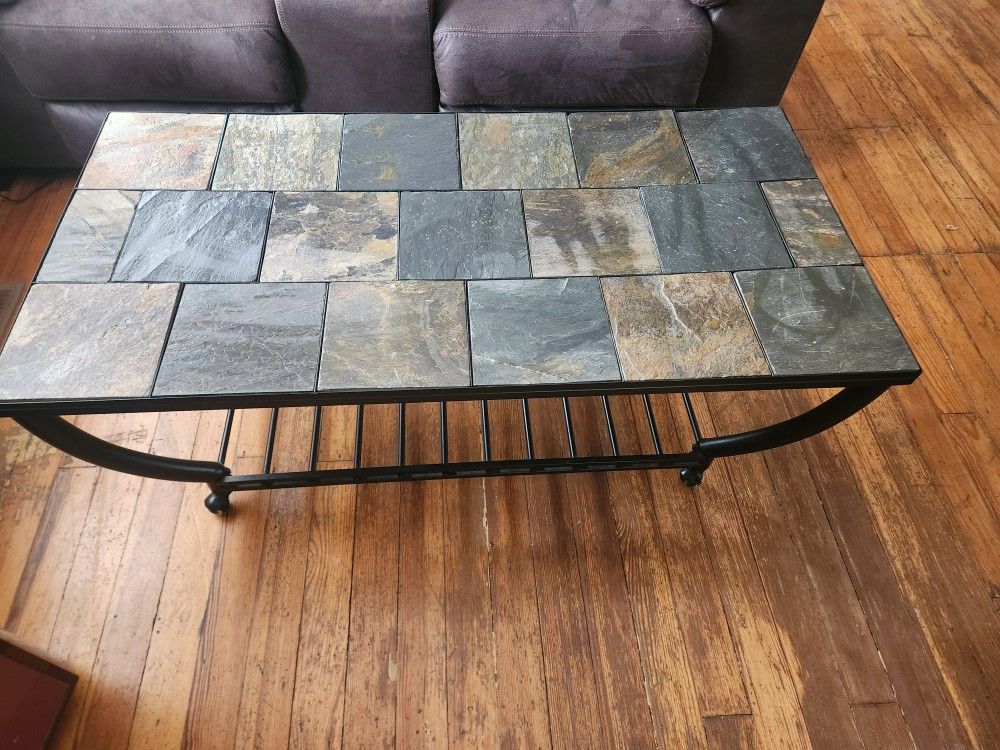 Coffee Table And Smaller End Table