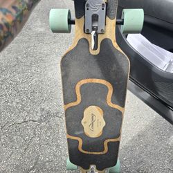 Longboard Skateboard Made In California. 