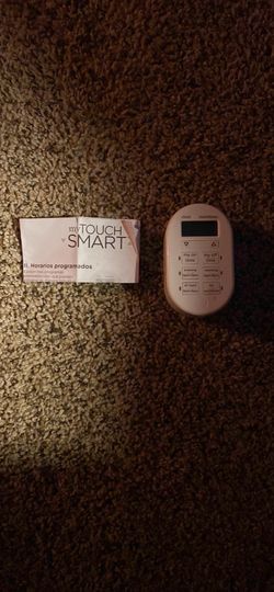 Digital outlet timer with one outlet