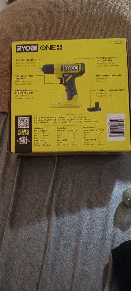 Ryobi 18v ONE+  Drill