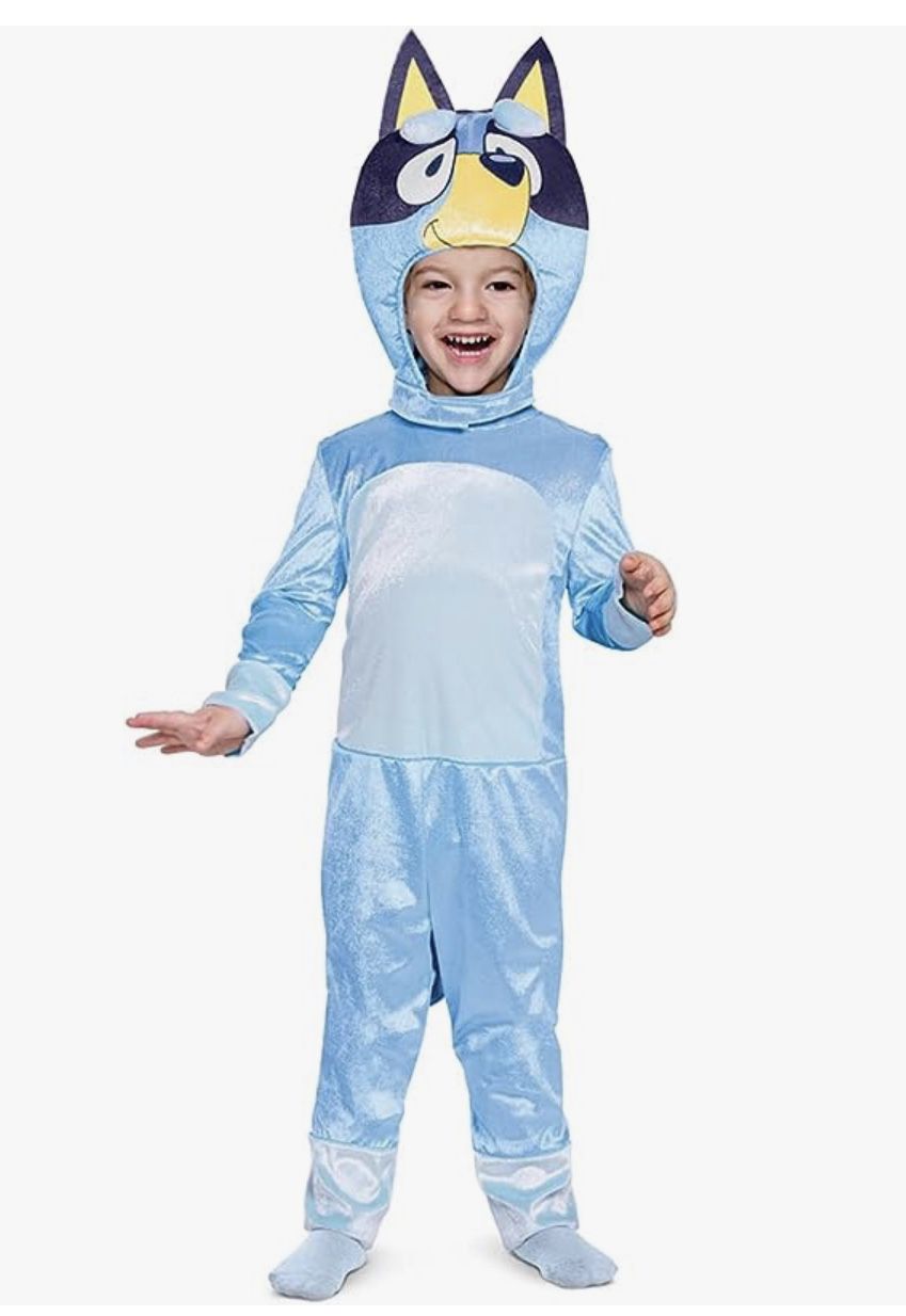 Bluey Halloween Costume Size Large 4-6x