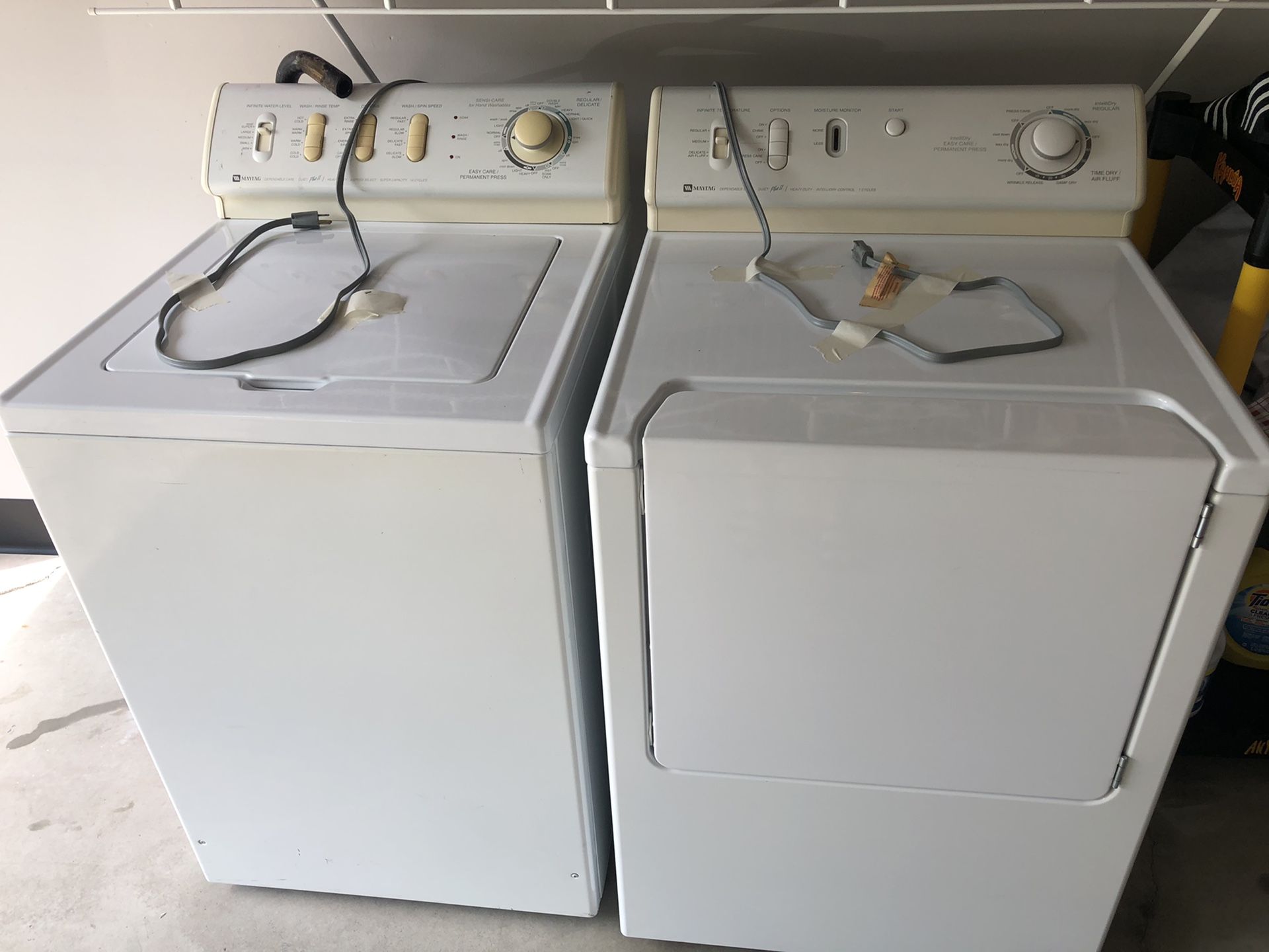 Washer and Gas Dryer