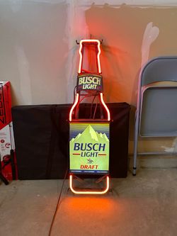 Busch Light Draft Beer Neon Sign