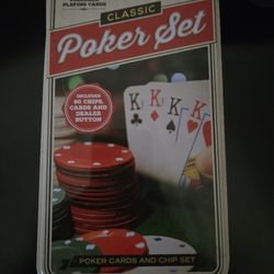 Brand New Poker Set