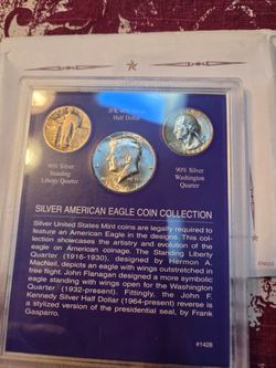 Silver coin collection $45