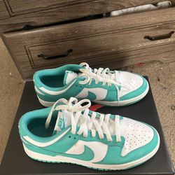 Jordan Clear Jade Low Dunk’s