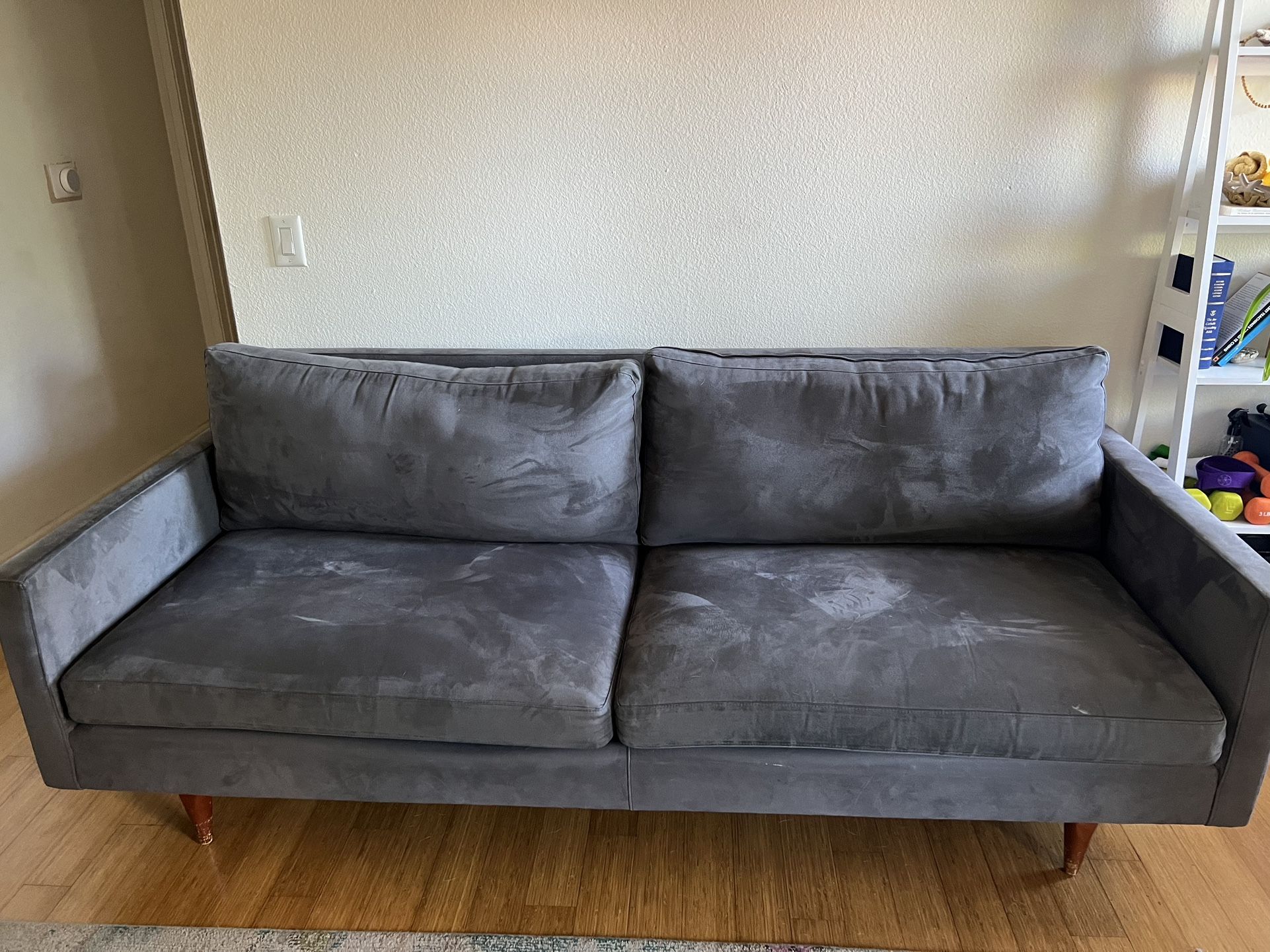 Grey West Elm Couch for Sale in Los Angeles, CA OfferUp