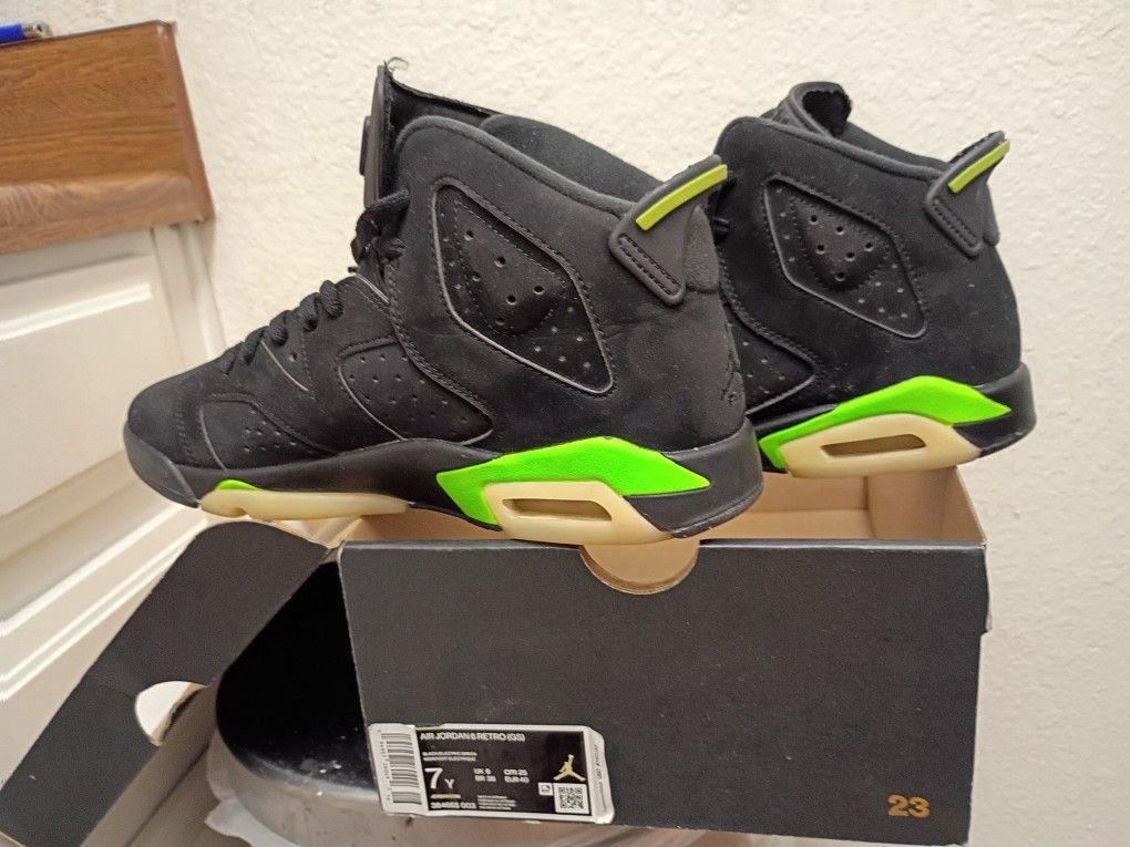 Air Jordan 6 Retro GS Electric Green
