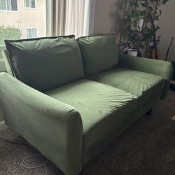 Green Sofa/Couch 2 seater