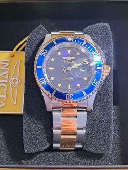 Invicta Pro Diver Watch with Blue Bezel