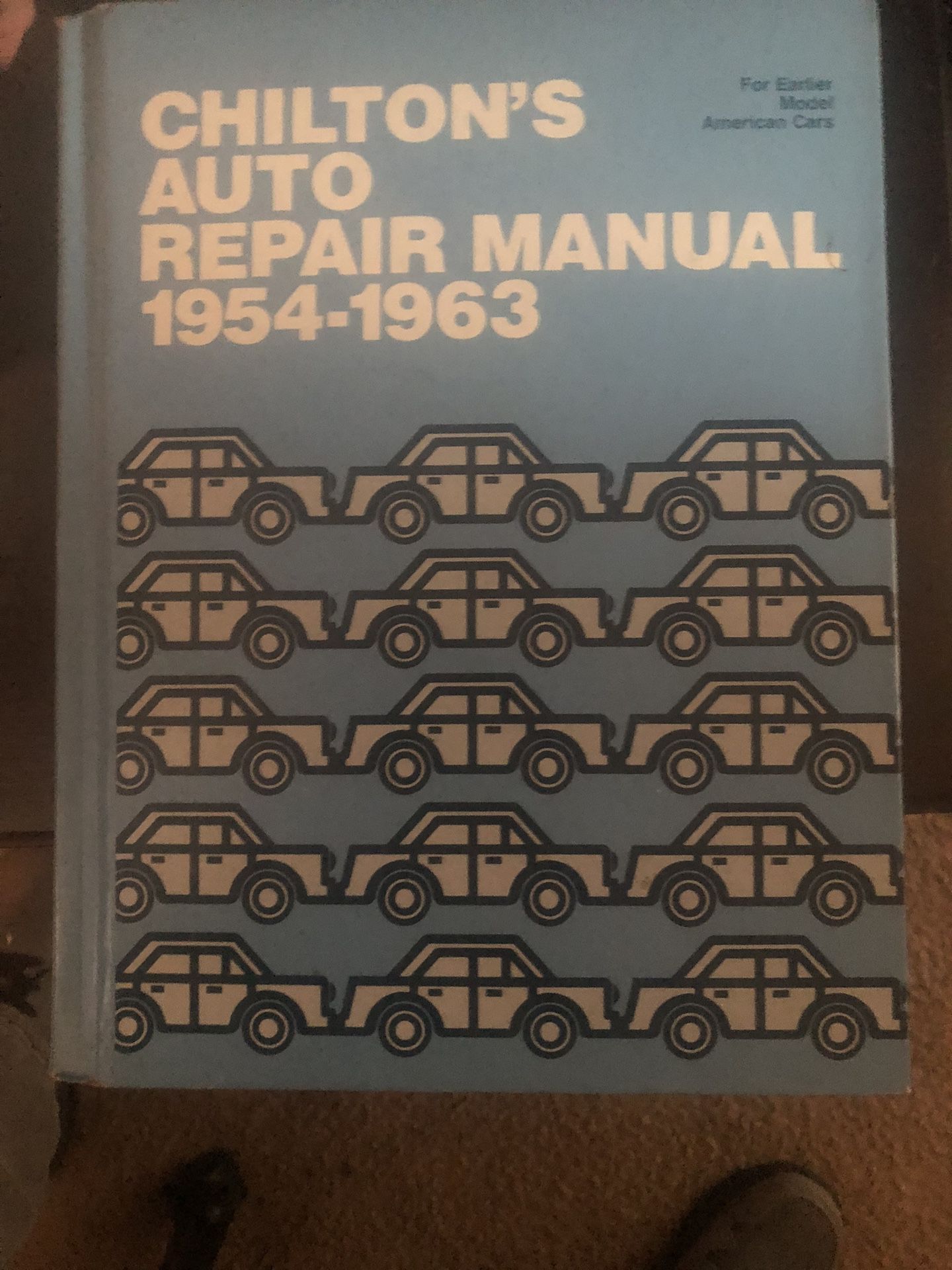 Book Auto Repair Manual 1954 To 1963