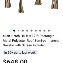 Allen And Roth 10*12 Canopy