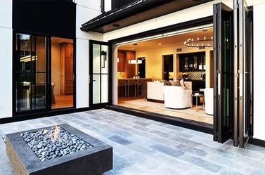 Vinyl Sliding doors & Windows - Aluminum Accordion folding Doors 