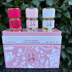 Yara Lattafa Women’s Perfume Trio Gift Set