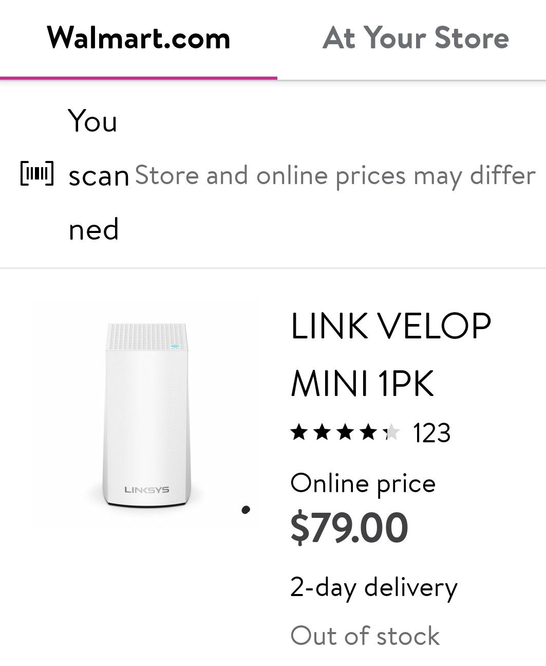 Linksys velop whole home wifi
