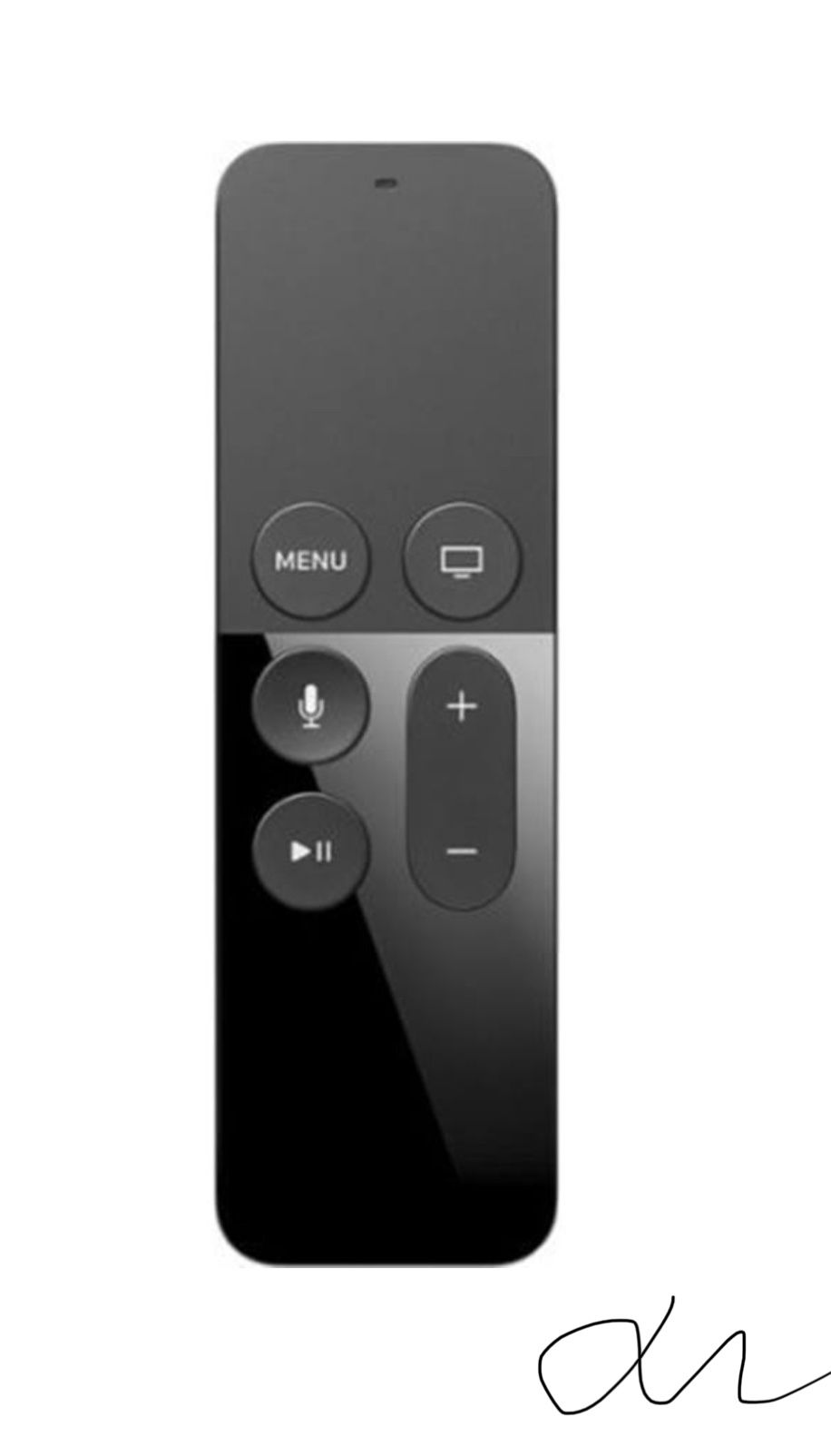 For Apple TV 4th Generation Remote Control MLLC2LL/A EMC2677 A1513(used)