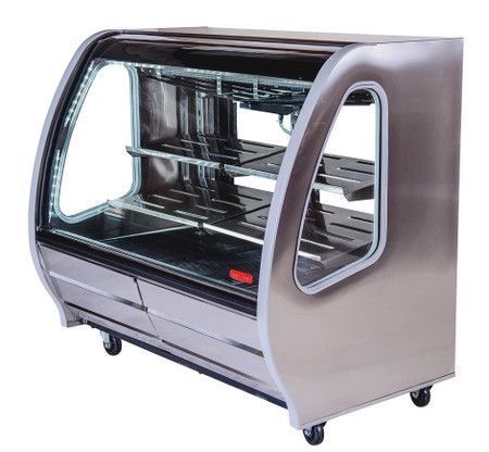 NEW 74" Refrigerated Bakery Display Deli Case NSF Torrey Pro-Kold DDC-80-SS #4934-OB