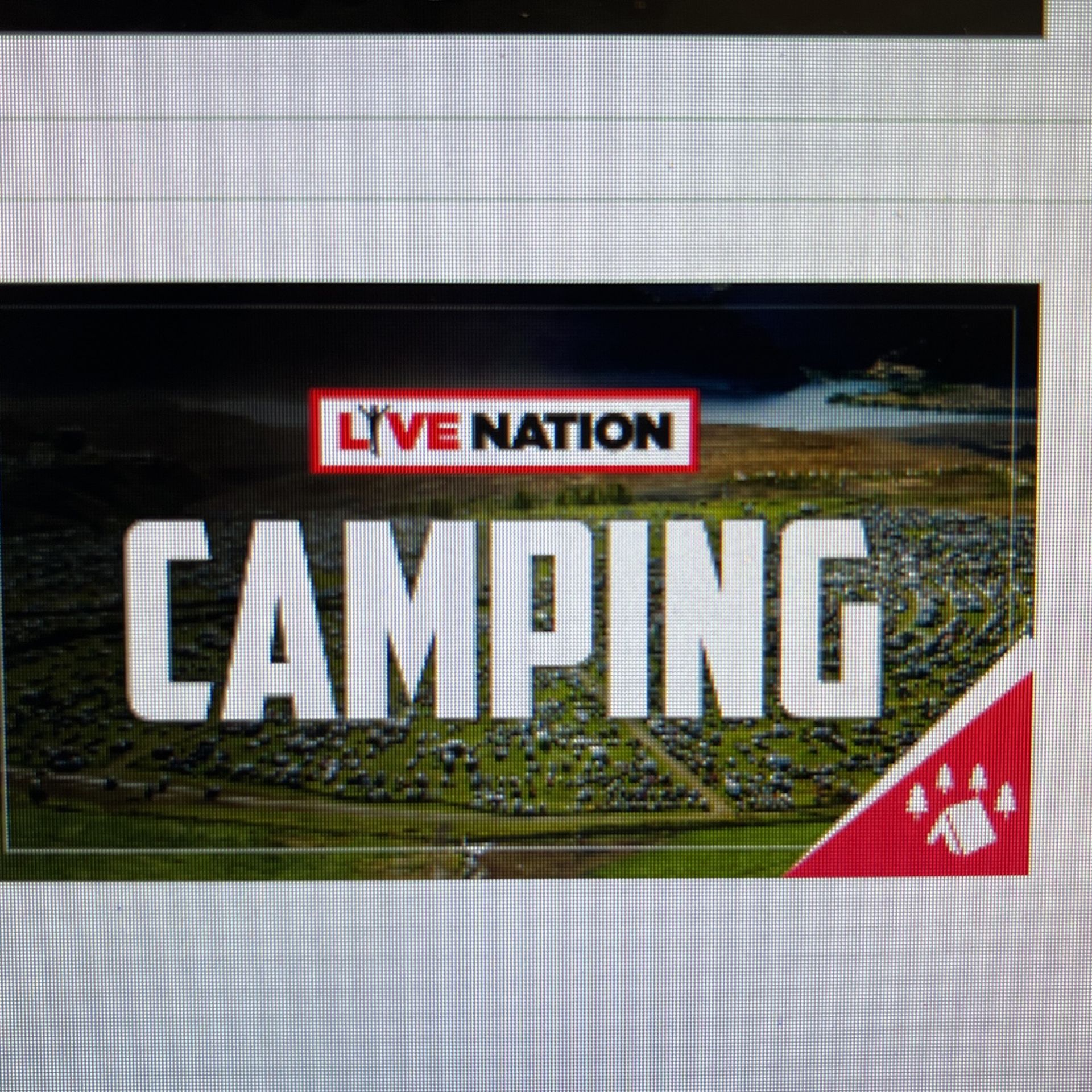 Dave Matthew’s Camping Pass