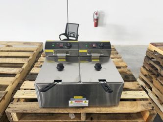 NSF 16L Electric Countertop Deep Fryer ET-ZL2-8L