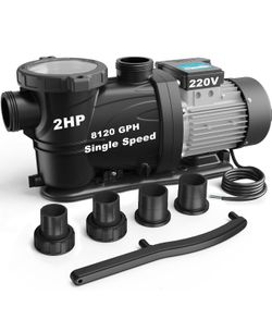 2HP Pool Pump, Brand new