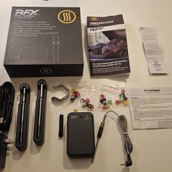 Thermometer RFX Wireless 2-Probe Starter Kit for Smoker, Grill, BBQ, Oven 