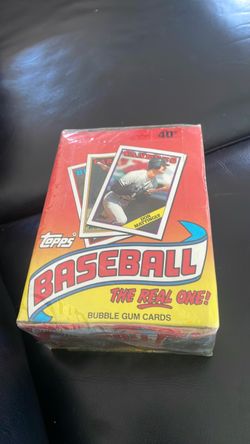 Vintage topps baseball cards sealed