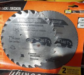 Black & Decker Piranha Saw Blades