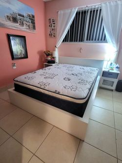 NEW FULL PILLOW-TOP MATTRESS AND BOX SPRING - 2PC