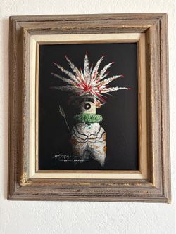 Kachina doll paintings