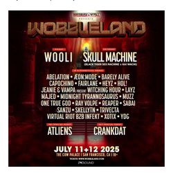 wobble land (rave) tickets 2 day event
