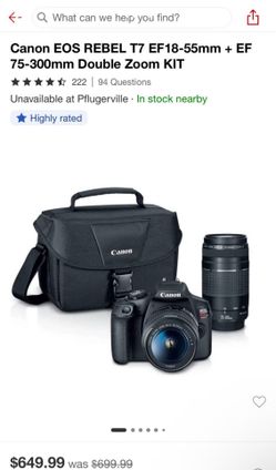 Canon camera