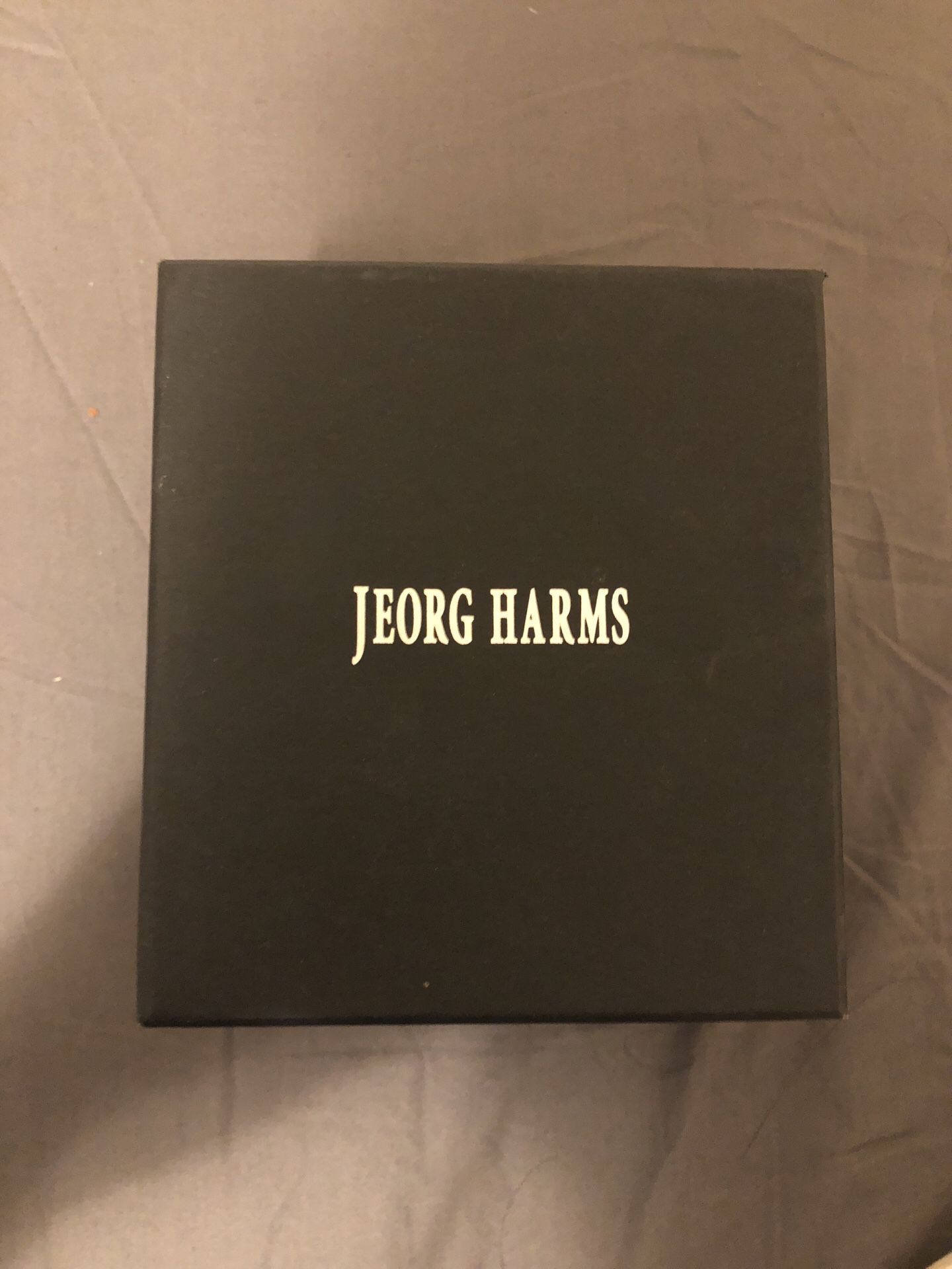 New Jeorg Harms Watch