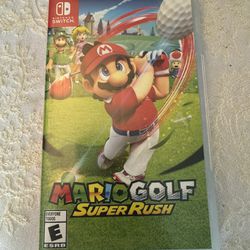 Mario Golf Super Rush Nintendo Switch