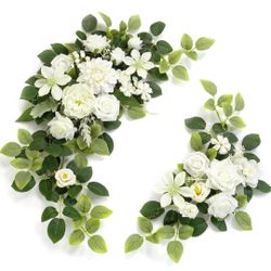WEIERYUE(Pack of 2 Artificial Flowers Decorations, Wedding Flowers, Wedding, Banquet, Party