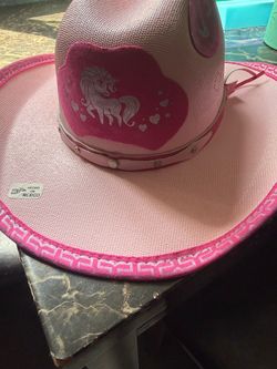 Cowboy hat pink for girl