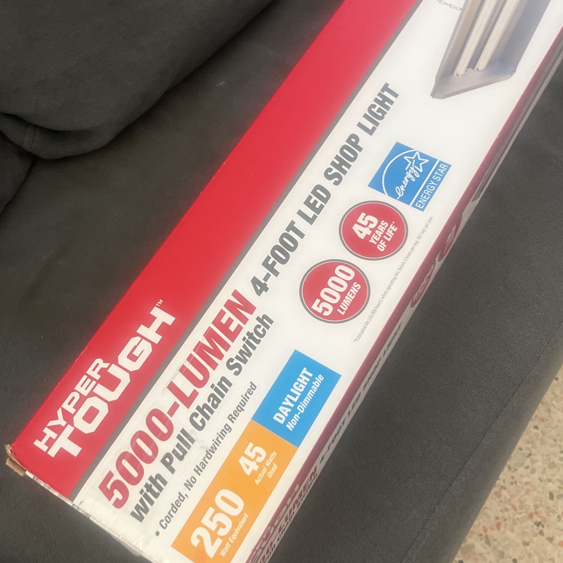 Hyper Tough 5000 Lumen 4 Foot Led Shop Light