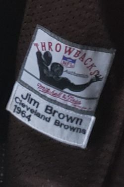 Mitchell & Ness Throwback Jersey Jim Brown 